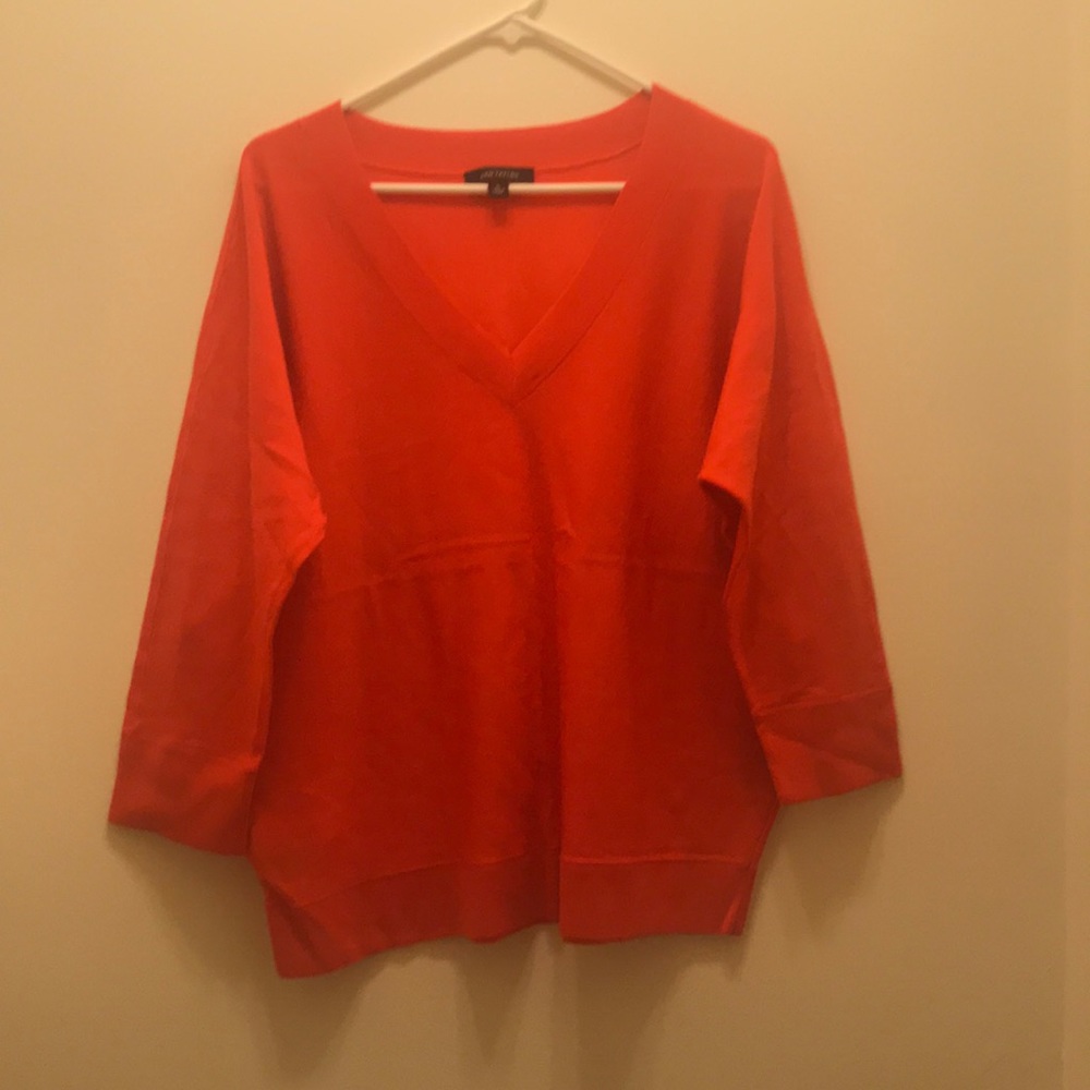 Ann Taylor Red Sweater